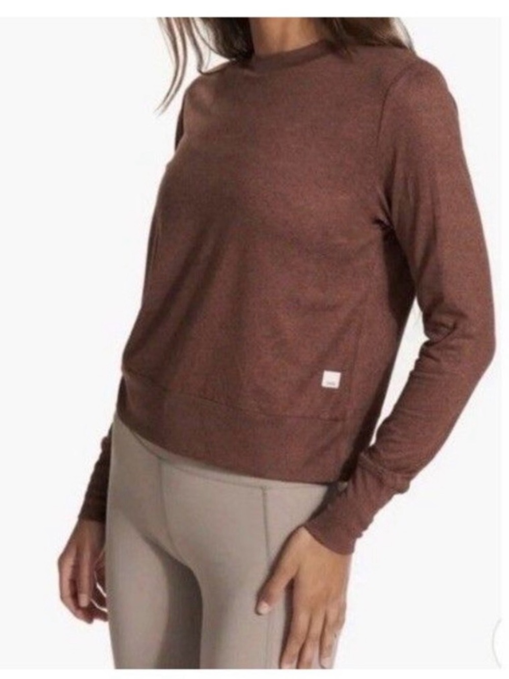 Vuori Daydream Crew in Sedona Brown XS